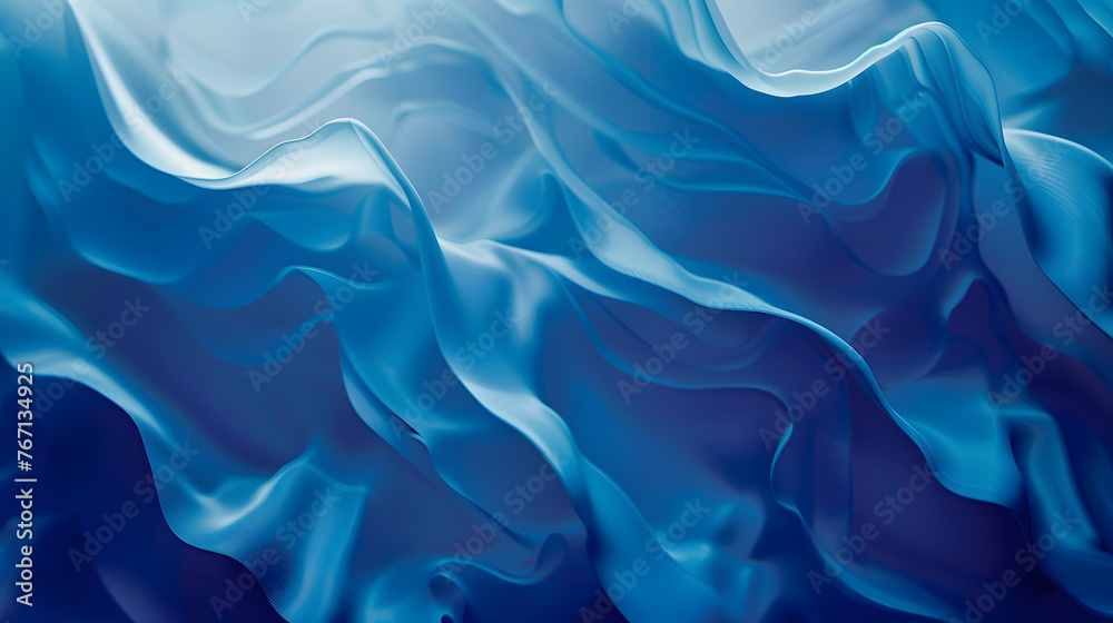 Fototapeta premium blue silk background