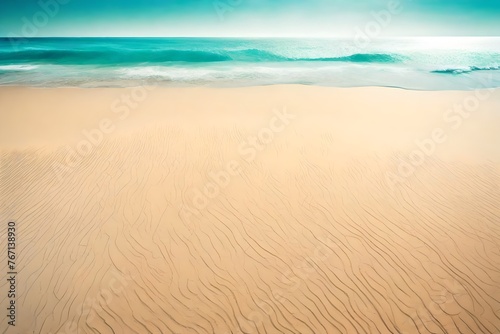 beach with water waves looking so butiful