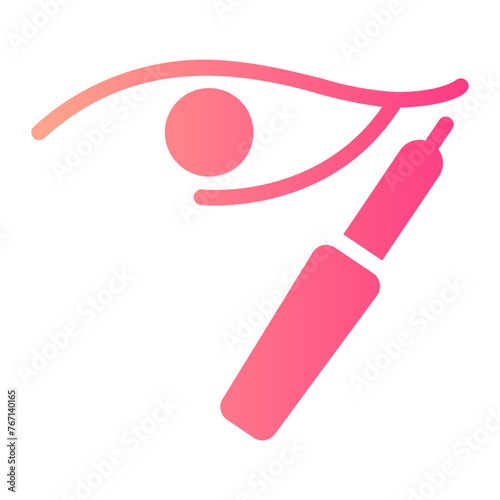 eyeliner gradient icon
