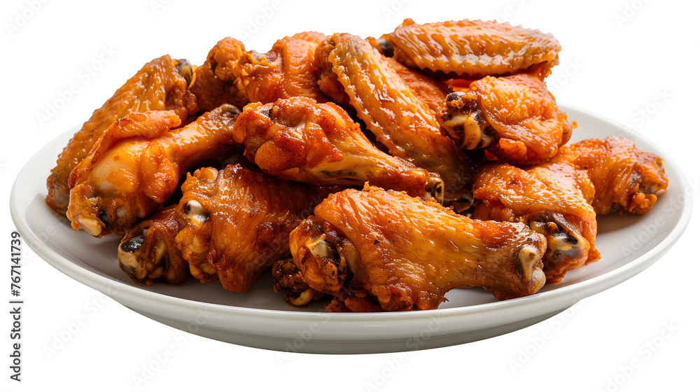 Grilled chicken wings transparent picture Grilled chicken wings transparent picture