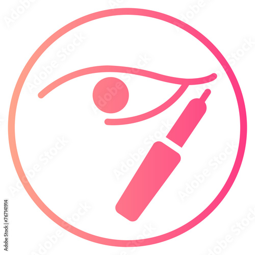 eyeliner gradient icon