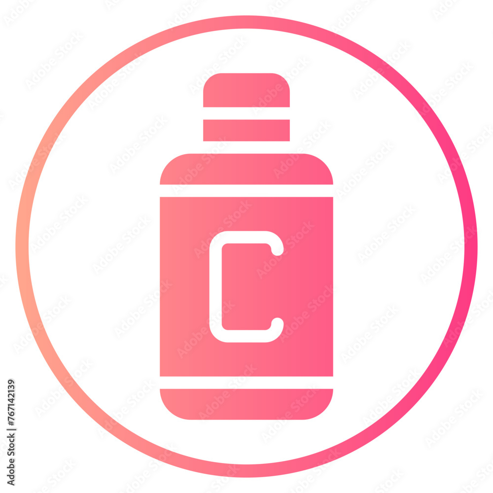 Vitamin c gradient icon