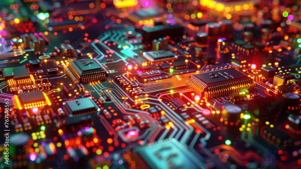 Electronic circuit boards in the future world Electronic circuit boards in the future world