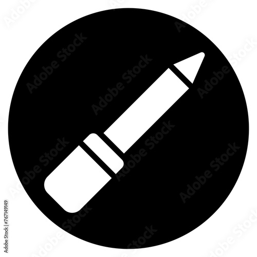 eyeliner glyph icon