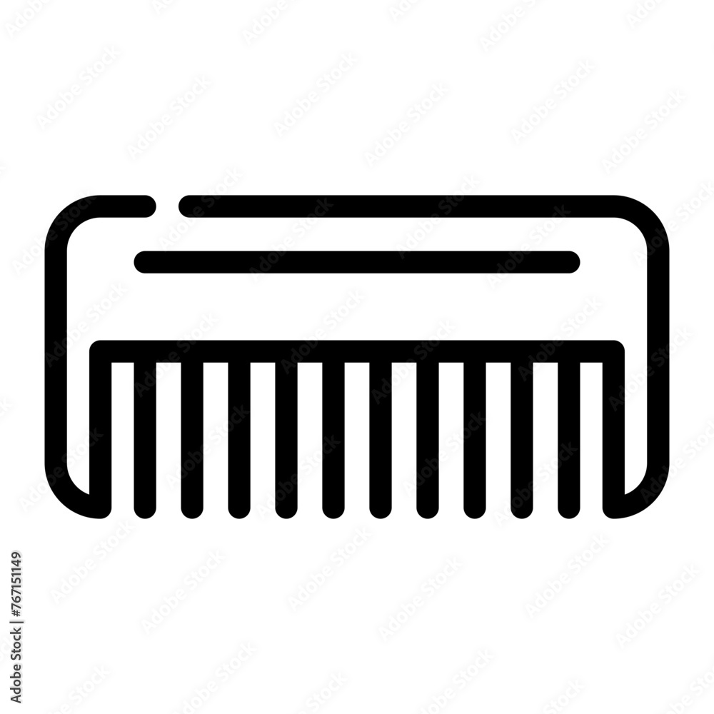 comb line icon comb line icon