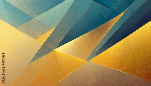 abstract blue triangular wallpaper background