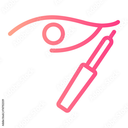 eyeliner gradient icon