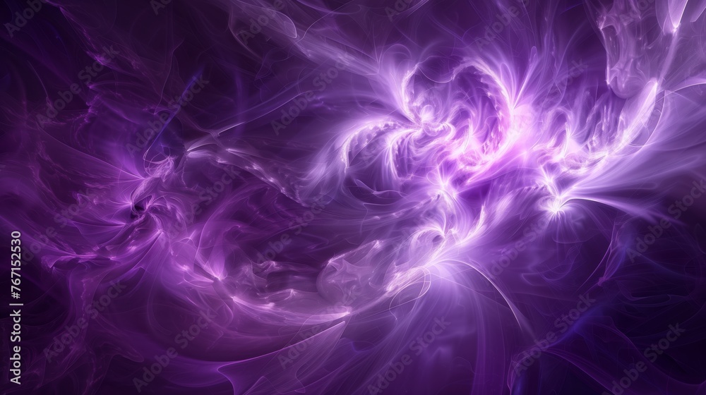 /imagine prompt: Abstract background, celestial, dreamy, deep purple background -