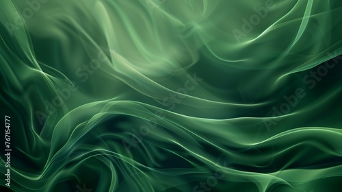  Abstract background, organic, flowing, deep forest green background 