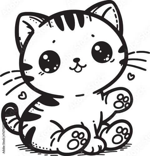 cartoon, vector, animal, cat, illustration, coloring, drawing, funny, line, fun, coloring book, children, sketch, pet, cute, lion, art, kitten, love, character, baby, outline, smile, design, comic,bla