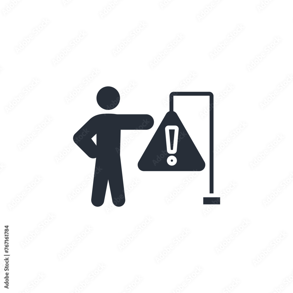 caution icon. vector.Editable stroke.linear style sign for use web design,logo.Symbol illustration. caution icon. vector.Editable stroke.linear style sign for use web design,logo.Symbol illustration.