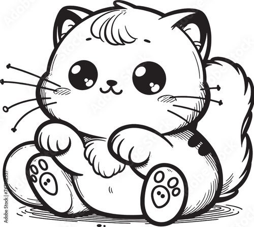 cartoon, vector, animal, cat, illustration, coloring, drawing, funny, line, fun, coloring book, children, sketch, pet, cute, lion, art, kitten, love, character, baby, outline, smile, design, comic,bla