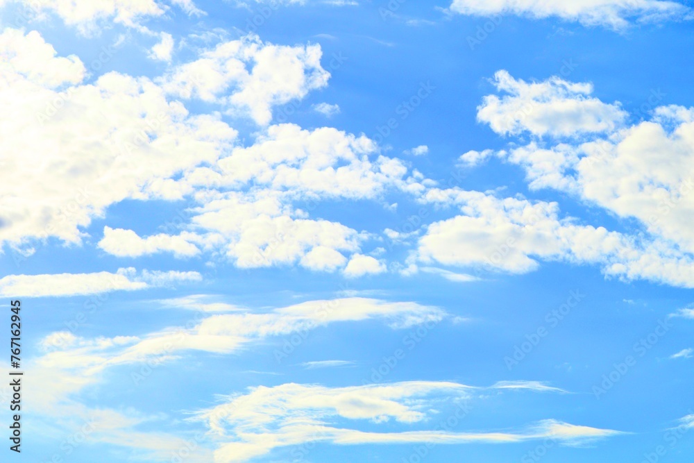 Obraz premium Blue sky and clouds