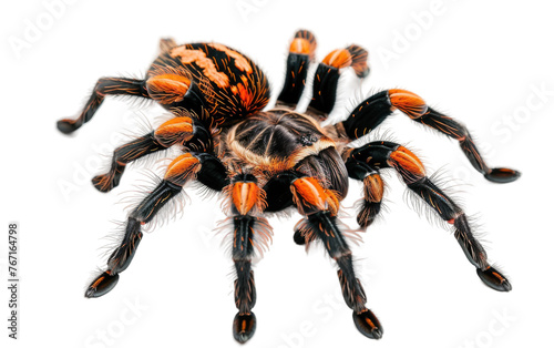 Tarantula Spider Isolated on Transparent background.