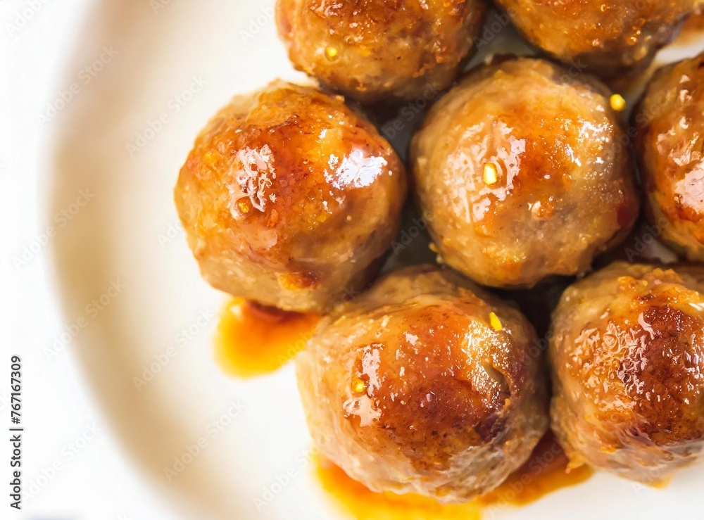 Vietnam Caramelized Pork Meatballs Vietnam Caramelized Pork Meatballs