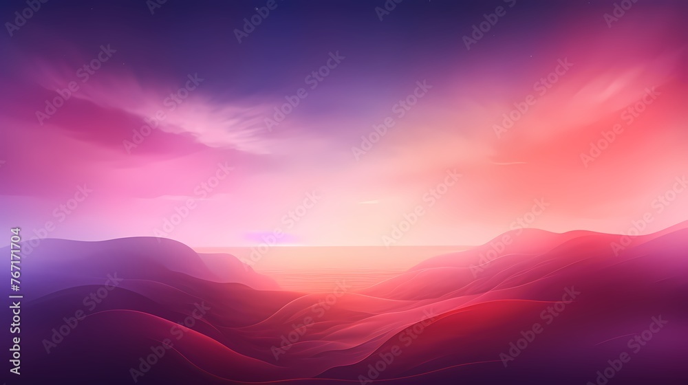 Picture an electrifying sunrise gradient background, where fiery reds melt into soothing purples, creating a visually stunning canvas for graphic designs.