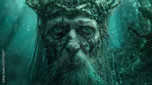 viking north druid lich mermaid king wise old man-edit photo