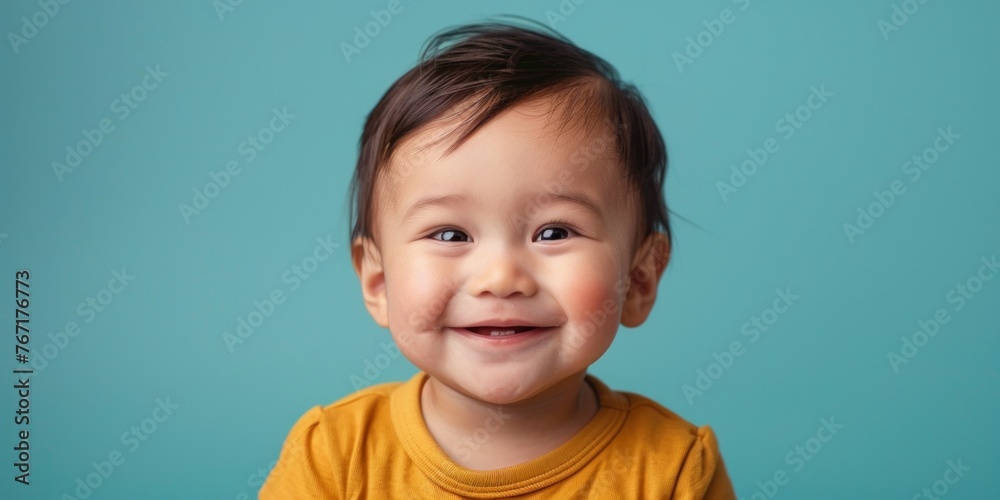 Smiling Native American Toddler Smiling Native American Toddler