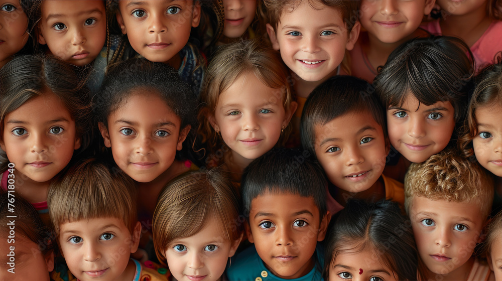 Happiness Knows No Borders: Multicultural Children Unite Happiness Knows No Borders: Multicultural Children Unite