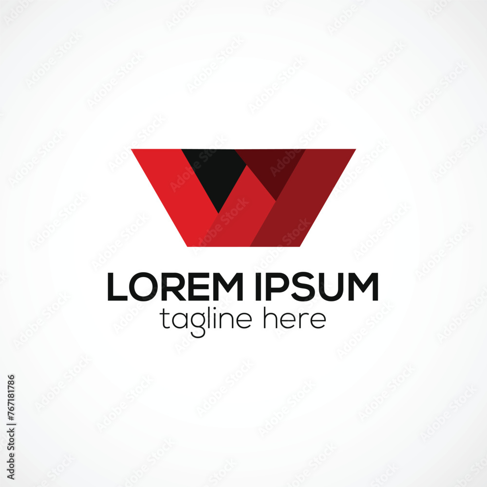 initial W letter monogram abstract logo design concept isolated vector template initial W letter monogram abstract logo design concept isolated vector template