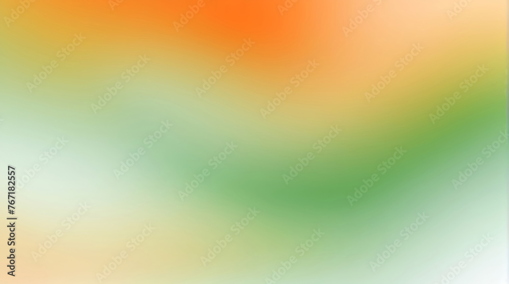 Orange white green colors grainy gradient background, blurred noise texture effect, texture, gradient, grainy, abstract, soft, wallpaper, grain, noise, grainy overly, web banner background. ai