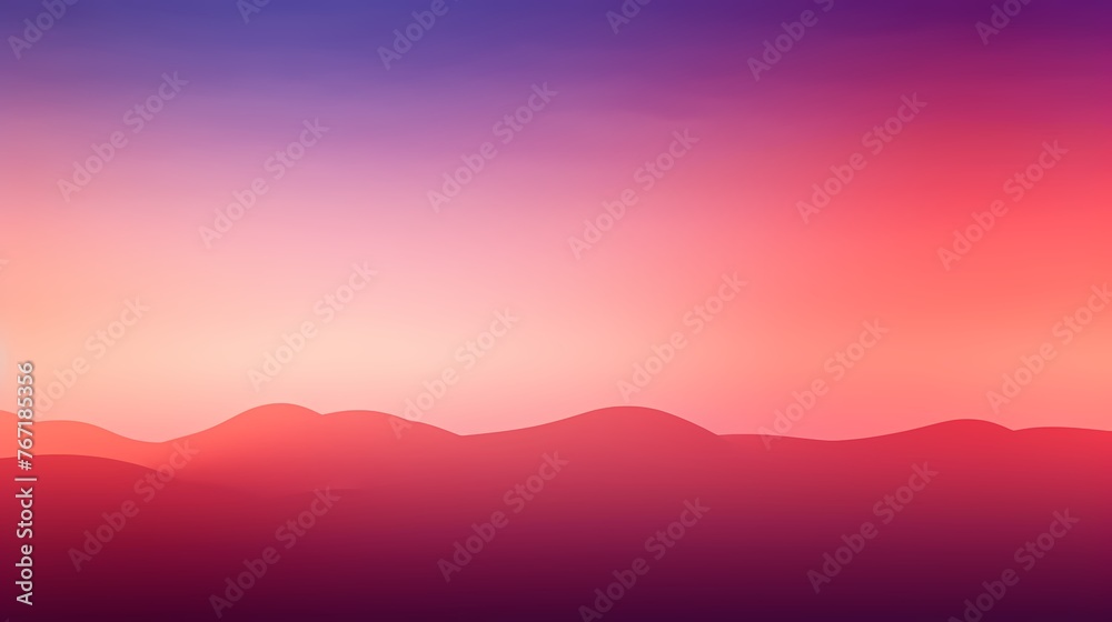 Dive into an invigorating sunrise gradient background, where fiery reds blend into deep purples, creating an electrifying environment for graphic resources.