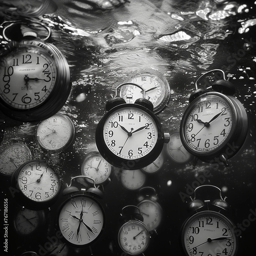 記憶の底に沈む時間。時計