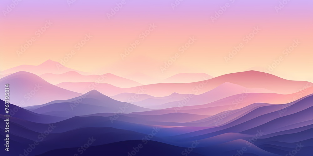 An enchanting gradient panorama, transitioning from golden yellows to cosmic purples, a striking backdrop for graphic resources.