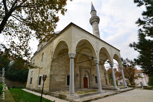 Sokollu Mehmet Pasha Mosque, located in Havsa, Edirne, Turkey, was built by Mimar Sinan in the 16th century. photo