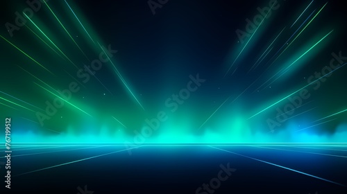 An electric blue to neon green gradient background, creating a futuristic atmosphere for graphic resources.