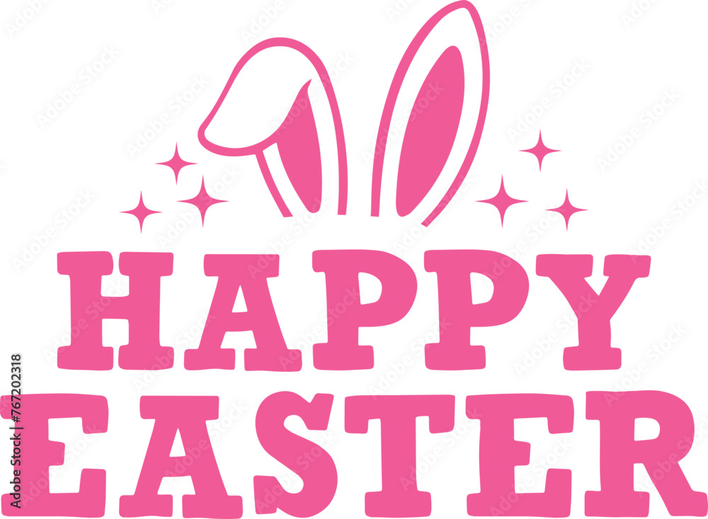 Happy Easter typography clip art design on plain white transparent isolated background for card, shirt, hoodie, sweatshirt, apparel, tag, mug, icon, poster or badge Happy Easter typography clip art design on plain white transparent isolated background for card, shirt, hoodie, sweatshirt, apparel, tag, mug, icon, poster or badge
