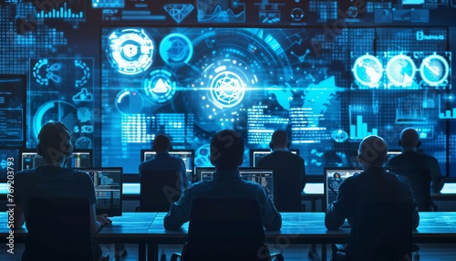 Security Awareness Training and Education, security awareness training and education with an image depicting employees participating in cybersecurity awareness programs, AI