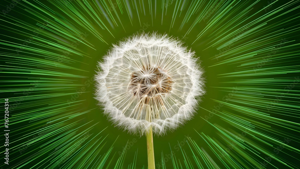 Scene Extreme closeup of abstract dandelion flower background, natural art Scene Extreme closeup of abstract dandelion flower background, natural art
