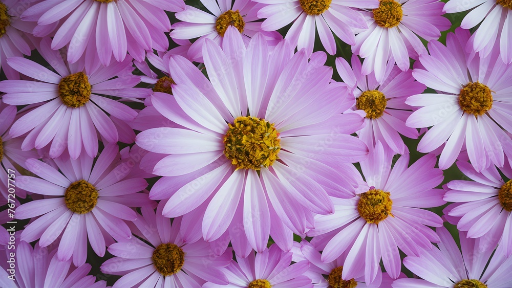 Soft light enhances the natural beauty of petal flower background