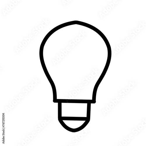 Lamp Related Vector Line Icon