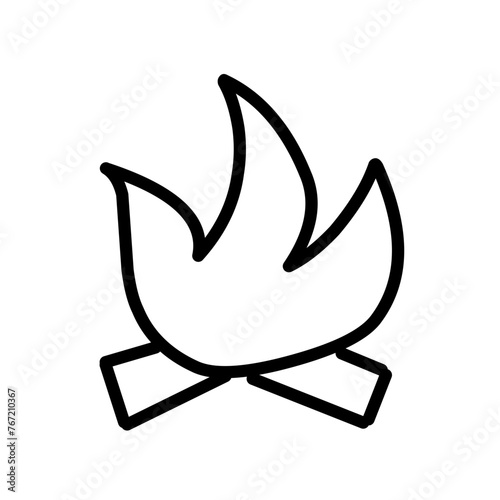 Lamp Related Vector Line Icon