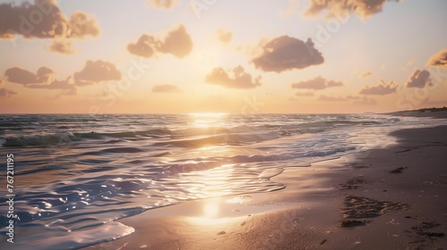 Sunset at the Beach 8K Realistic Lighting Unreal Engine