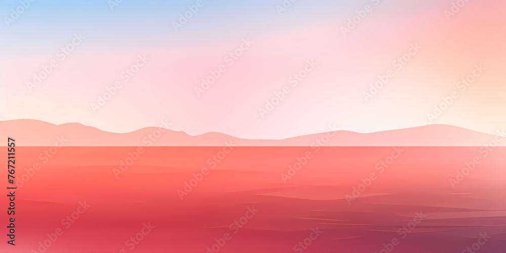 A serene sunrise gradient background, blending from gentle pink hues to deep coral shades, evoking a sense of renewal and energy.