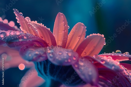 Macro Flower Details - Close-up shots revealing the intricate beauty of delicate flower petals.