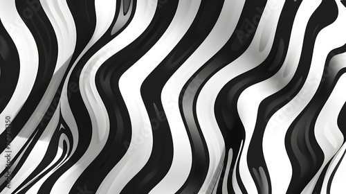 Harmony of Shades  Embracing the Black and White Pattern