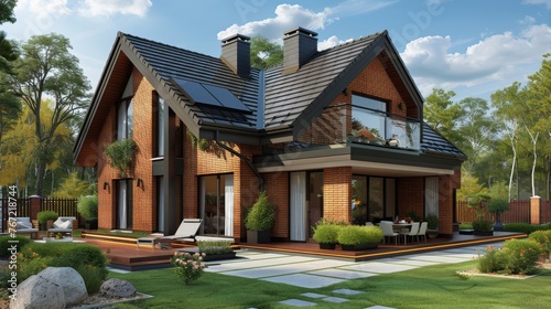 House With Multiple Windows