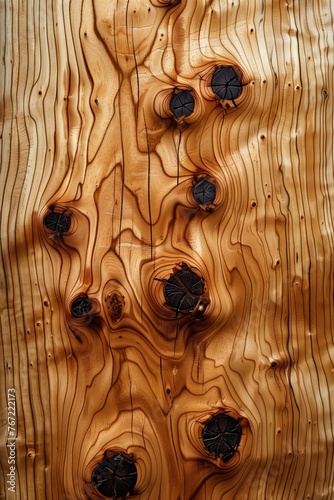 Oak plywood background photo