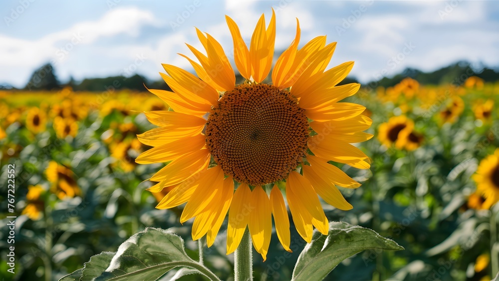 Sunflower with transparent background, additional PNG file available Sunflower with transparent background, additional PNG file available
