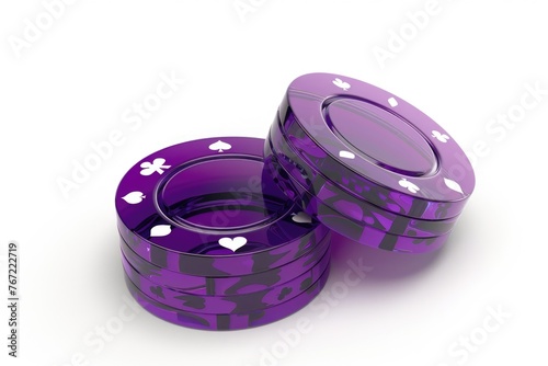 X2 Purple 3D Rendering Isolated on White for Business and Computing Concepts. Includes Clipping Path for Easy Use as a Brand Bonus