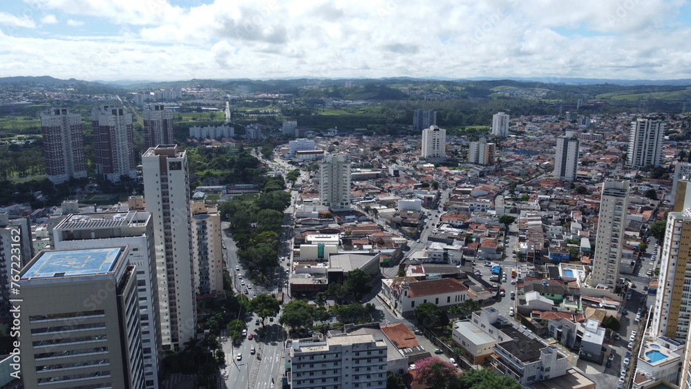 Fototapeta premium Cidade Mogi das Cruzes, SP, Brasil