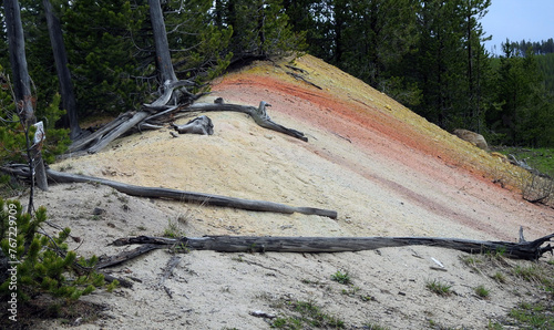 Land of Colors, Yellowstone, Wyoming, United States