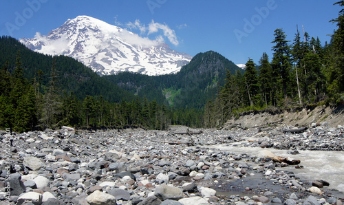 Mount Rainier, Pierce County, Washington State, United States photo