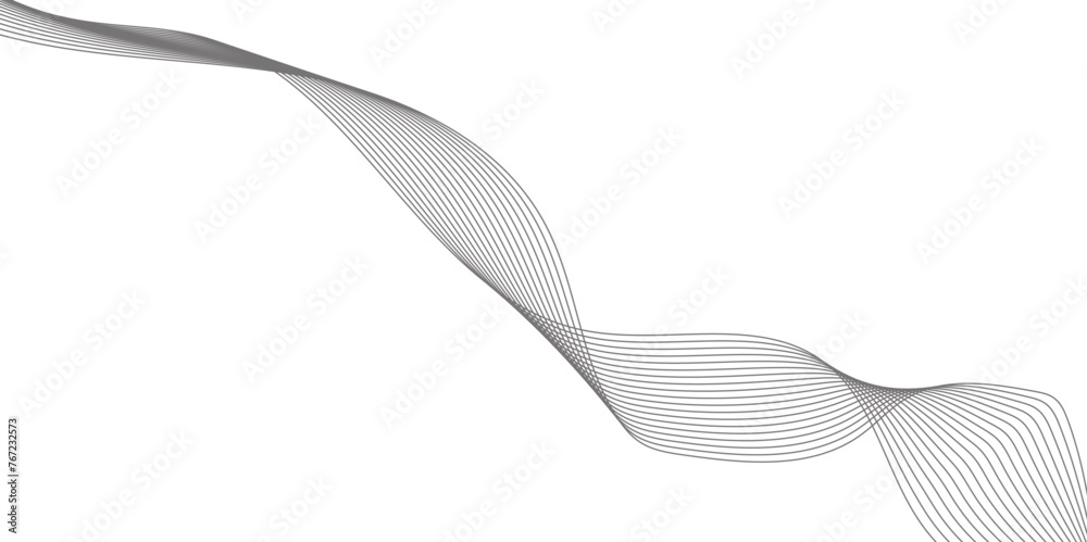 Abstract wave element for design. Stylized line art background. Vector illustration. business lines white wave element for design. Stylized line art background. 
