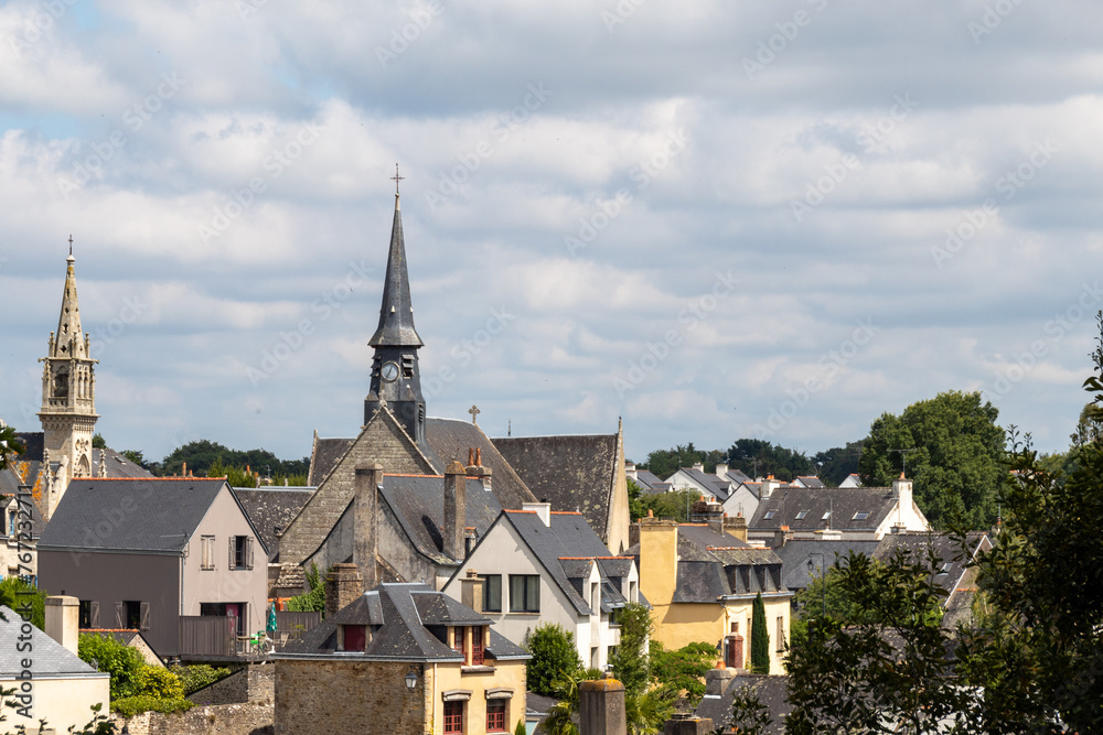 view of the town