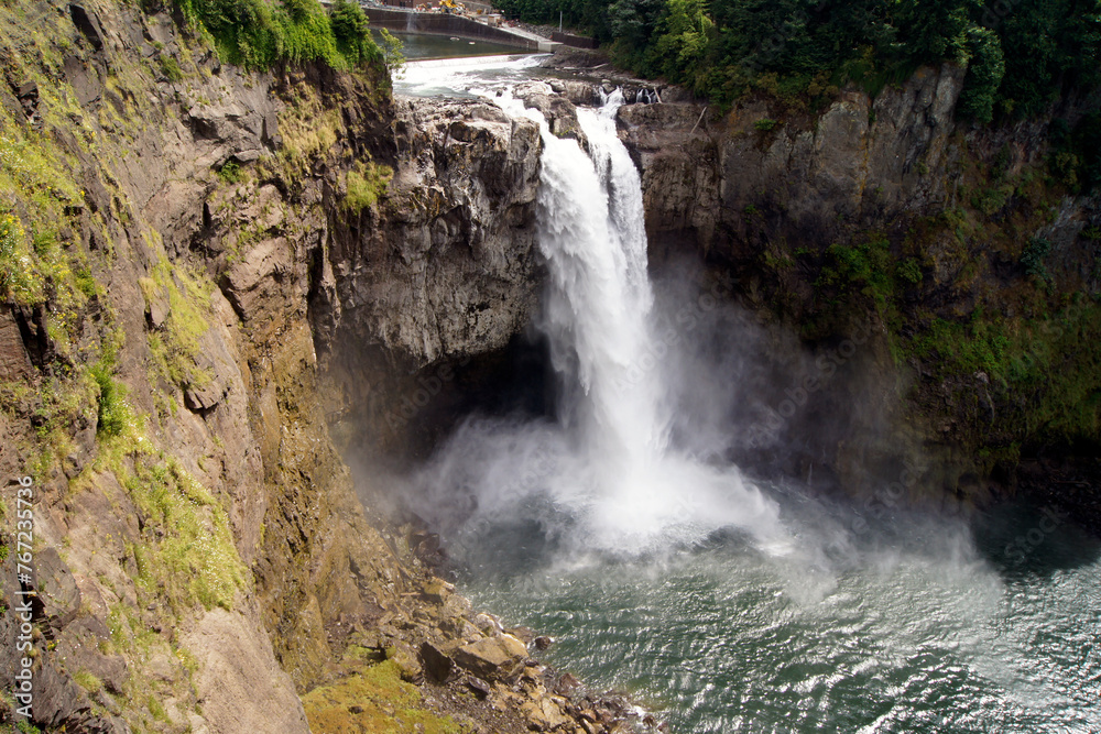 Snoqualmie Fall, Seattle, Washington State, United States